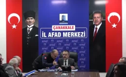 Çanakkale’de Kahramanmaraş depreminin 1. yıl dönümü anıldı