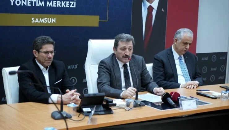 Samsun’da 6 Şubat depreminin yıl dönümü anıldı