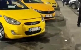 Bayrampaşa’da Taksicilerle Yolcu Arasında Tartışma Çıktı