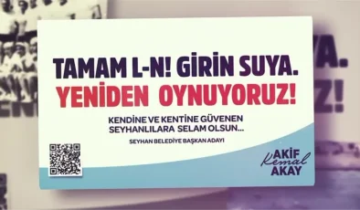 Seyhan Belediye Başkanı Akif Kemal Akay’dan videolu mesaj
