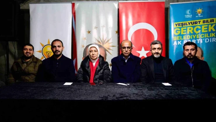 AK Parti Yeşilyurt Belediye Başkan Adayı Prof. Dr. İlhan Geçit, Topsöğüt Mahalle sakinleriyle buluştu