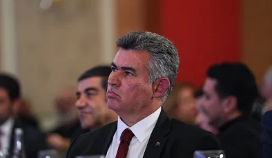 Cumhurbaşkanı Yardımcısı Cevdet Yılmaz, KKTC’de düzenlenen etkinlikte konuştu