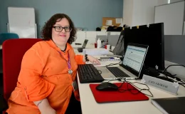 Down sendromlu Çağla Köksal, iş hayatında başarıya ulaşıyor