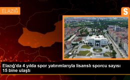 Elazığ’da 4 Yılda Yapılan Modern Spor Tesisleriyle Lisanslı Sporcu Sayısı 15 Bine Ulaştı