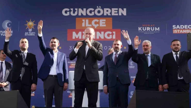 Cumhurbaşkanı Erdoğan: “İstanbul’u bu hale düşürenler utansın”