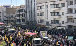 İran’da Dünya Kudüs Günü yürüyüşlerine on binlerce kişi katıldı