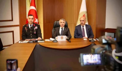 Kahramanmaraş Valisi, Mart Ayı Güvenlik Bilgilendirme Toplantısı’nda Yapılan Çalışmaları Açıkladı