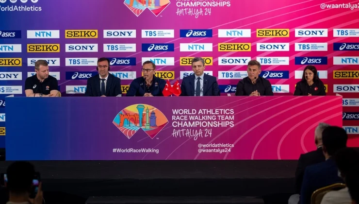 Antalya’da Dünya Yürüyüş Takımlar Şampiyonası Basın Toplantısı Gerçekleştirildi