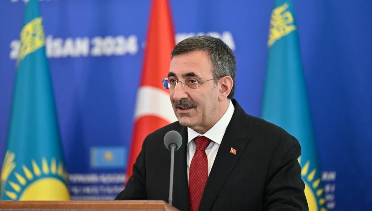 Cumhurbaşkanı Yardımcısı Cevdet Yılmaz, Kazakistan ile işbirliğini güçlendireceklerini açıkladı