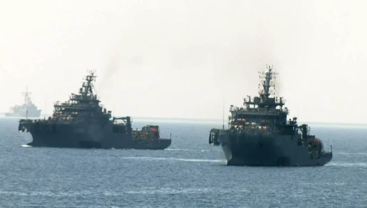 KURTARAN-2024 Tatbikatı tamamlandı, denizaltı kurtarıldı