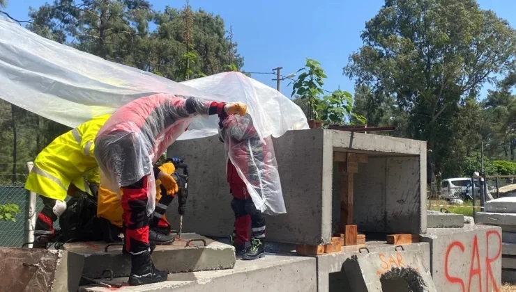 Muğla’da AFAD Koordinesinde Arama Kurtarma Eğitimi Tamamlandı