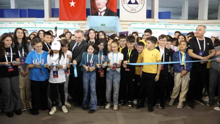 TÜBİTAK Ortaokul Öğrencileri Araştırma Projeleri Kayseri Bölge Yarışması Sergisi Açıldı