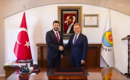 Vahap Seçer’den İlçe Belediye Başkanlarına Ziyaret