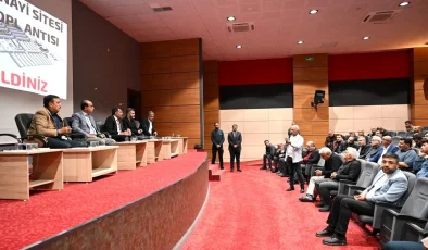 ‘Malatya Sanayi Sitesi’ İstişare Toplantısında Esnaflara Destek Vurgusu