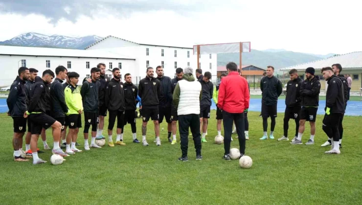 Muşspor, ikinci maçın hazırlıklarına başladı
